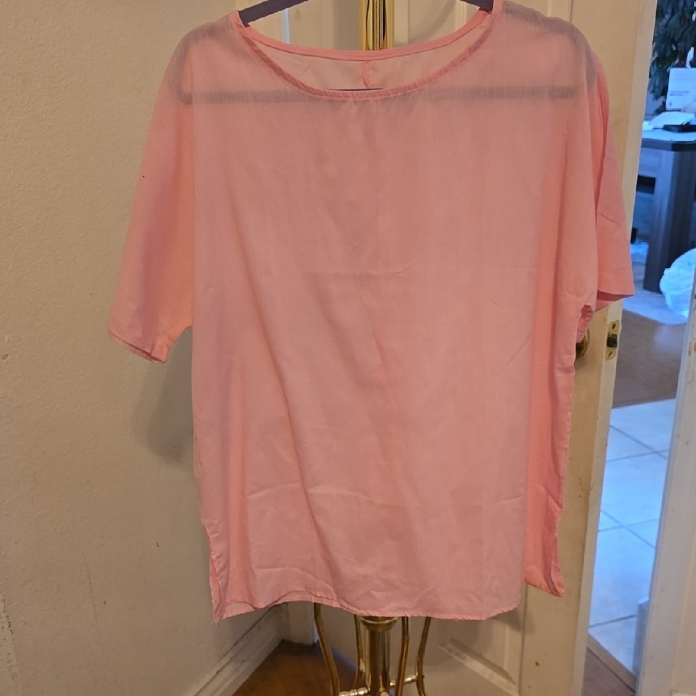 Private Label Boxy Pink T-Shirt